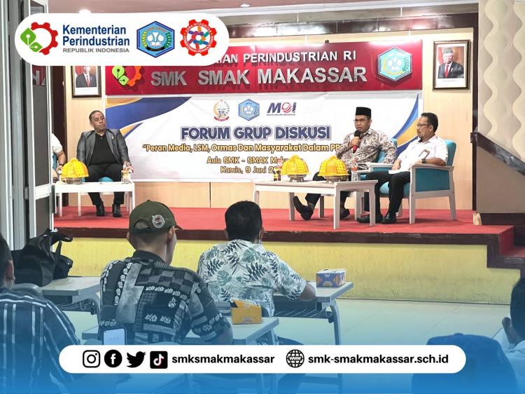 { S M A K - M A K A S S A R} : MOI Sulsel gelar diskusi pendidikan di SMK SMAK Makassar